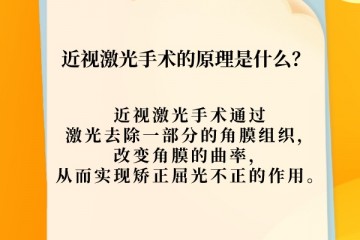 人人都适合做近视眼手术吗同仁眼科专家这样说