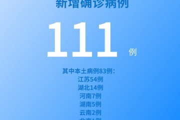 各地疫情速览8月10日新增确诊病例111例其中本土病例83例