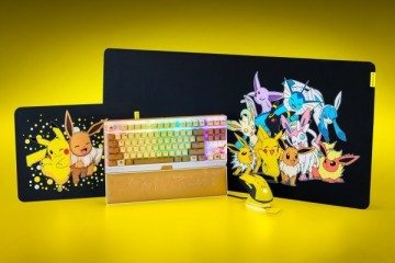 RAZER | Pokemon 皮卡丘&伊布款外设系列萌力来袭